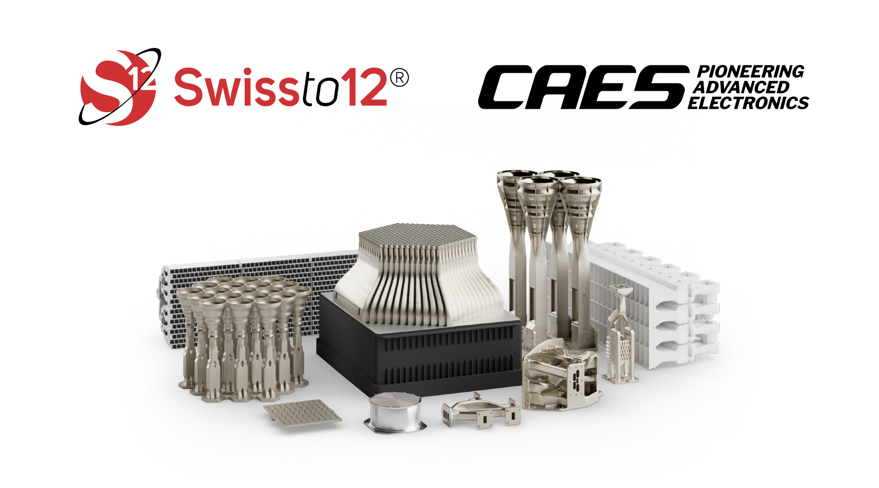 CAES and SWISSto12 Launch Strategic Alliance for 3D Printed RF Technology