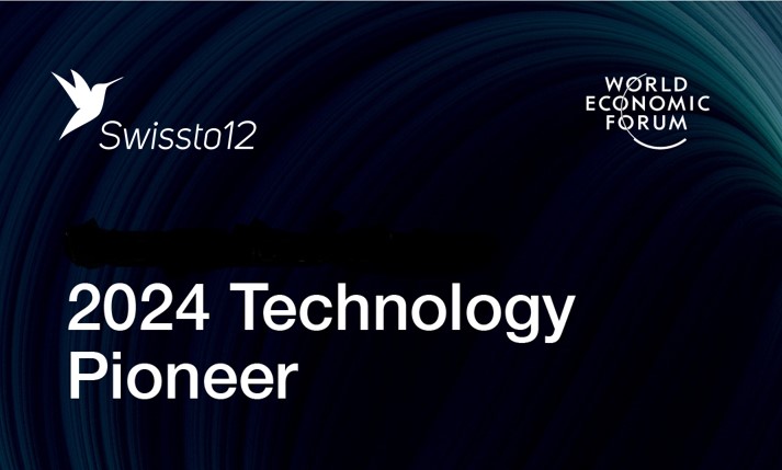 Swiss Satellite Company SWISSto12 named Technology Pioneer by World Economic Forum